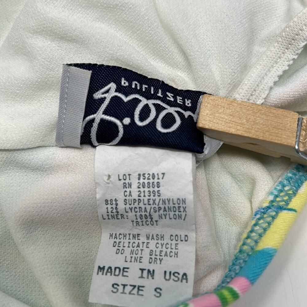 Lily Pulitzer Women's Blue & Pink Print 1 Piece Swimsuit Size Small - Picture 9 of 11